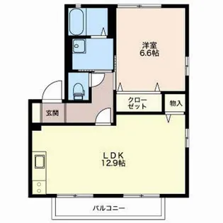 アネーロ【2階】の間取り