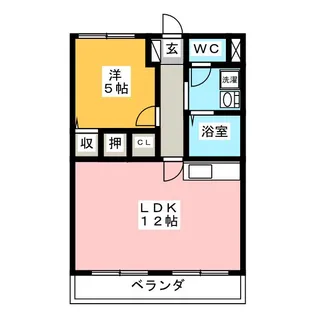 SHIBATA弐番館【2階】の間取り