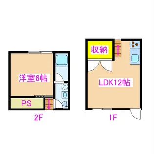 ラクパハウス【1階】の間取り