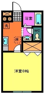 ベルエポック【2階】の間取り