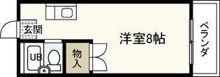 パインハウスI【2階】の間取り