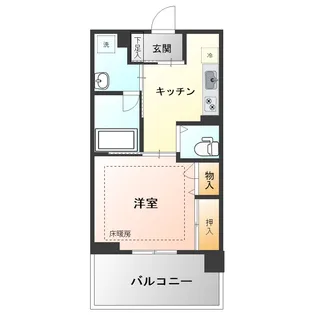 こもれび武蔵浦和【3階】の間取り