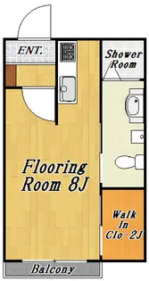 クレール3【2階】の間取り