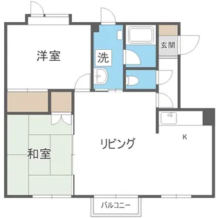 ピュアコート【1階】の間取り