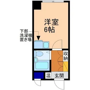 リブロ能美【2階】の間取り