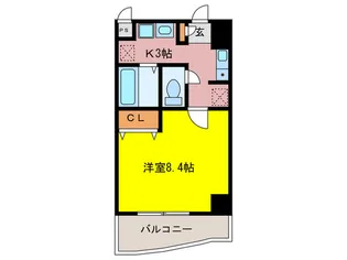 ルミエール深江【5階】の間取り