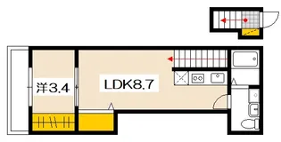 Le Verju【2階】の間取り