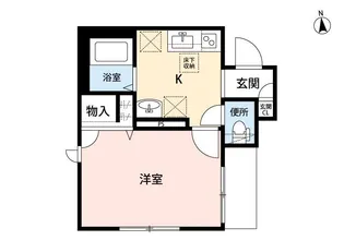 ヴァンヴェール【1階】の間取り