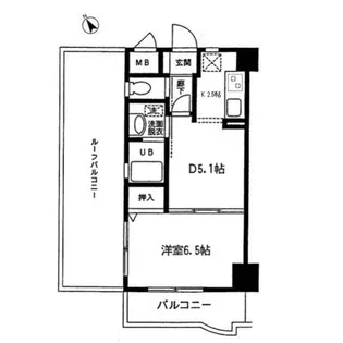 エル・グランピア【5階】の間取り