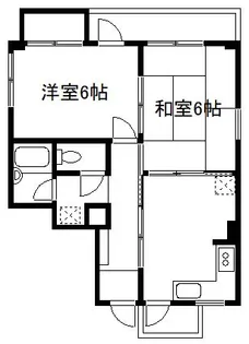 哲学堂通りセンタービル【2階】の間取り