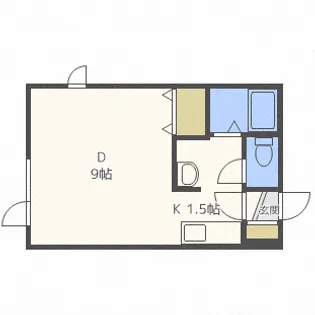 メープルN13【1階】の間取り