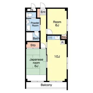 ベイプラザ【2階】の間取り