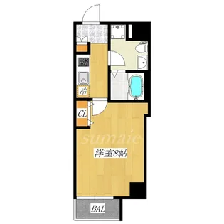 メイクスデザイン東十条【9階】の間取り