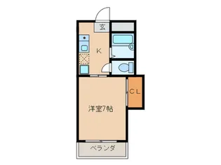 Coco覚王山【3階】の間取り