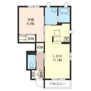 グランメール・II【1階】の間取り