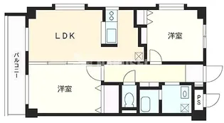 コートガーディニア【1階】の間取り
