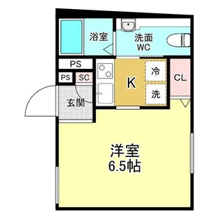 ジュリアス大森中の間取り