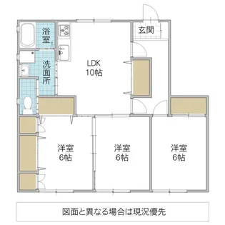 エレガンス葉山【1階】の間取り