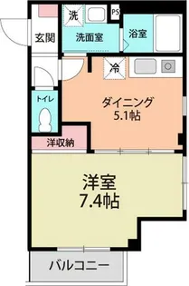 ユーハイム【3階】の間取り
