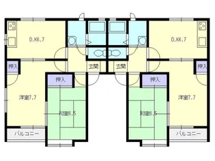 ウィッシュ・ボン【1階】の間取り