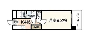 ウィンディア楽々園【5階】の間取り