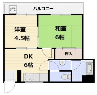 東宝ビル【2階】の間取り