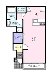 ポロニア弐番館【1階】の間取り