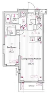 ガーラ・ステーション川崎久地【2階】の間取り