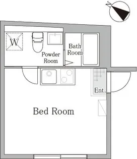フェリーチェ洗足【4階】の間取り