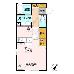 エトワール【1階】の間取り