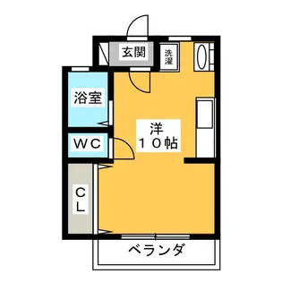 広洋ビル【2階】の間取り