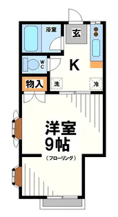 アイランドハウス【1階】の間取り