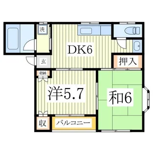 Ysフローネ【2階】の間取り