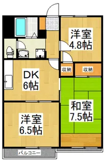 サンレイク中央【1階】の間取り
