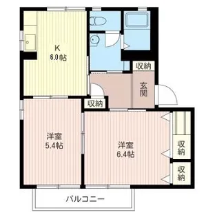 フォーレスグリーンB【1階】の間取り