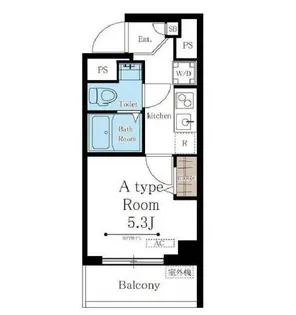 レムリア富ヶ谷【3階】の間取り