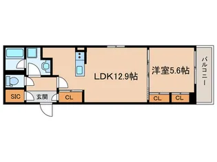アクシオン永福町【2階】の間取り