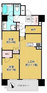 メロディハイム銀座東【6階】の間取り