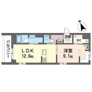リーブリット吉祥寺【2階】の間取り