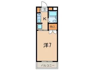 メゾンシトラス【3階】の間取り