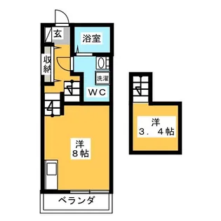 Brillia【2階】の間取り