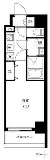 アーバンパーク浅草II【5階】の間取り