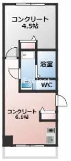 PSR矢作町【1階】の間取り