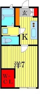 アパートメントK Vol.II【1階】の間取り