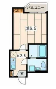 ウエストウイングII【2階】の間取り