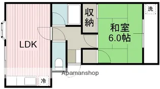 千代田マンション【3階】の間取り