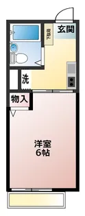 イーストハイム【1階】の間取り
