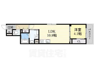 HYDRANGEA CUBE【2階】の間取り
