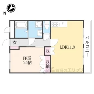 メゾン・酒屋辻【2階】の間取り