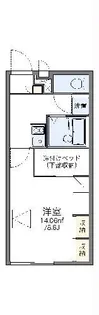 レオパレストリーゴII【1階】の間取り